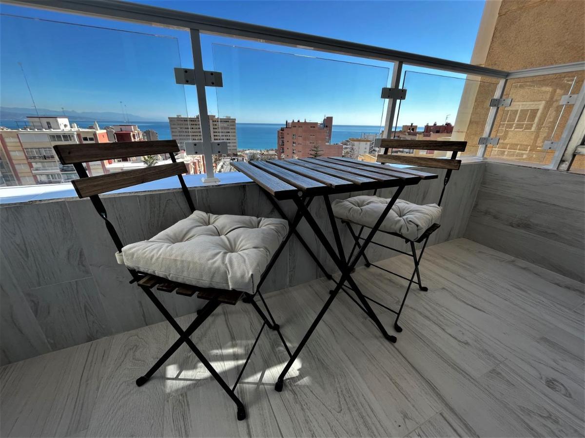 Ver853 - Estudio Con Terraza Vistas Al Mar, Piscina, Playa, Centro Torremolinos Bagian luar foto