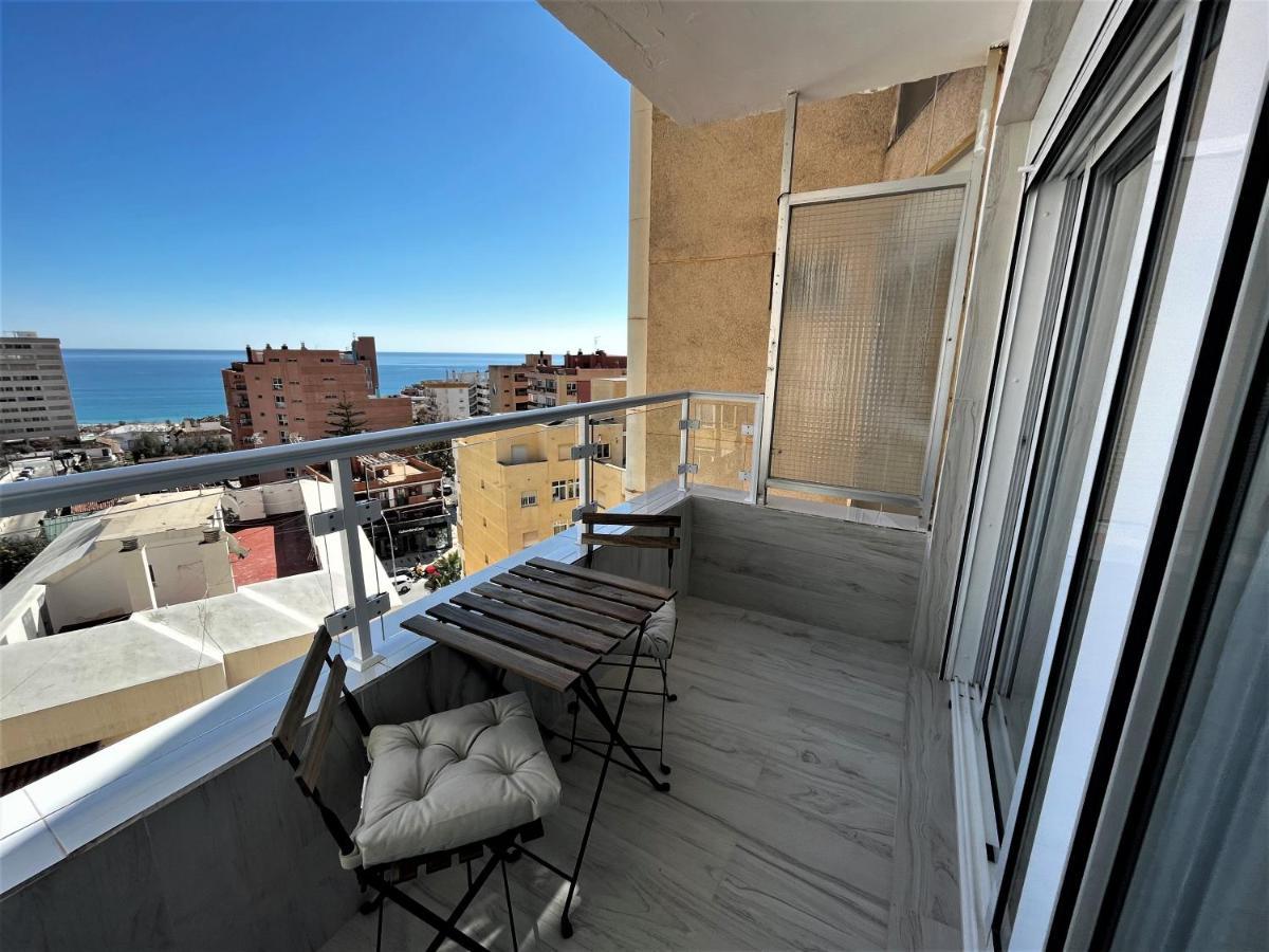 Ver853 - Estudio Con Terraza Vistas Al Mar, Piscina, Playa, Centro Torremolinos Bagian luar foto