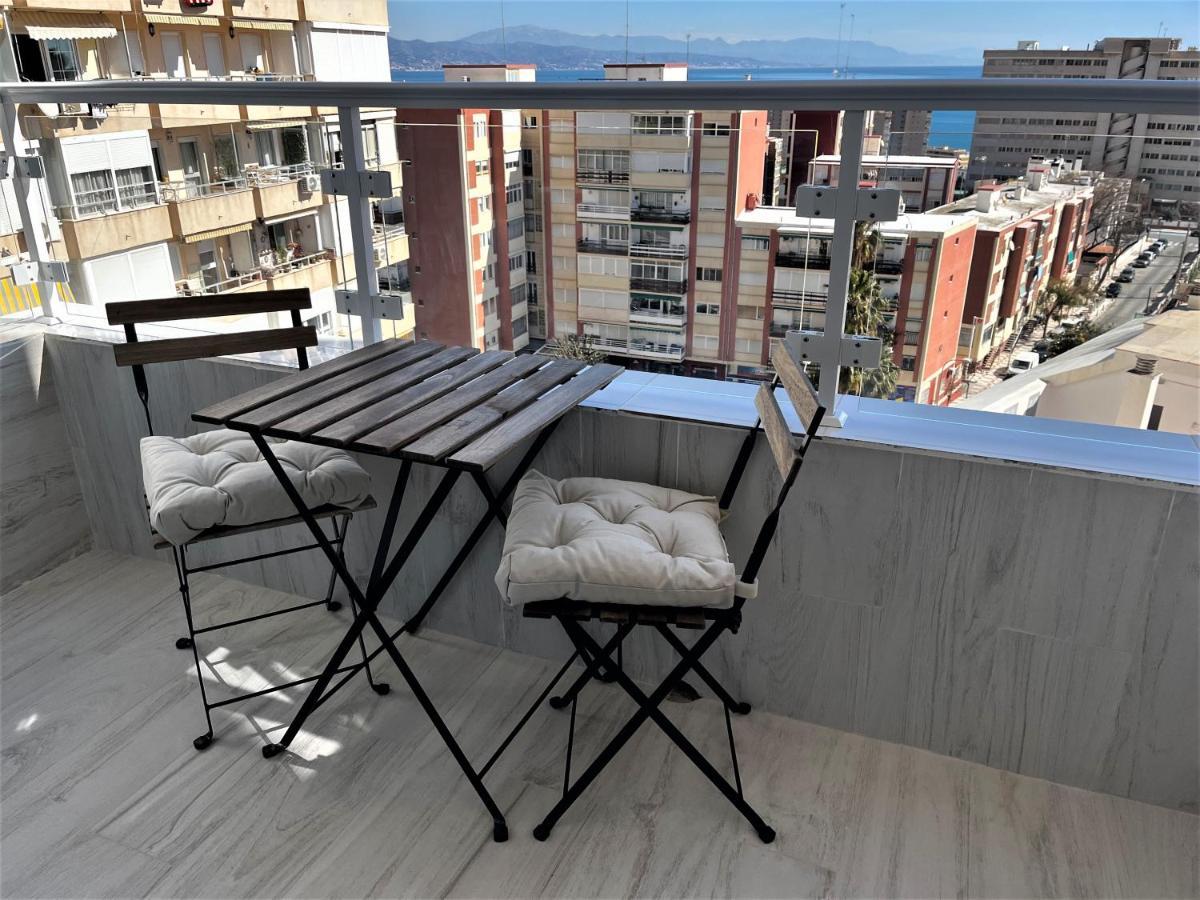 Ver853 - Estudio Con Terraza Vistas Al Mar, Piscina, Playa, Centro Torremolinos Bagian luar foto