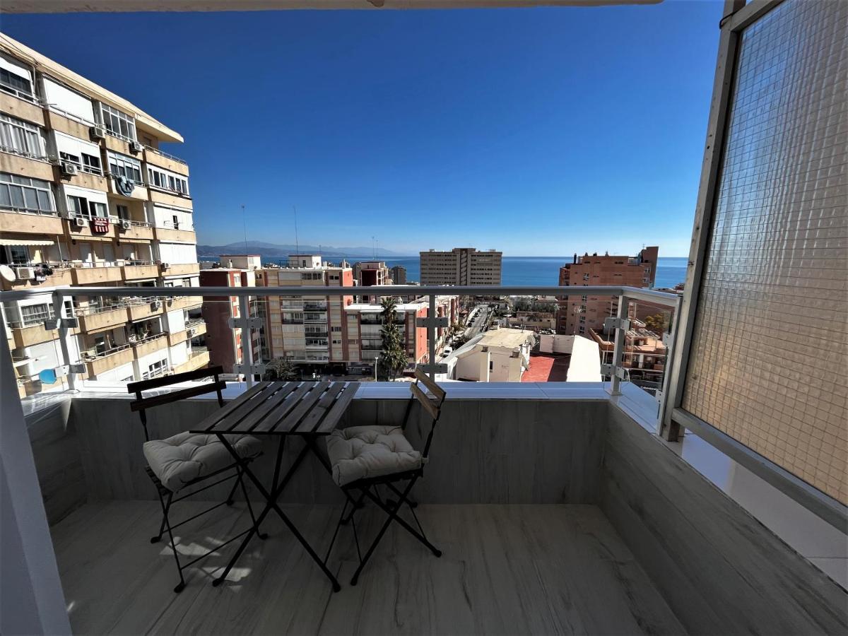 Ver853 - Estudio Con Terraza Vistas Al Mar, Piscina, Playa, Centro Torremolinos Bagian luar foto